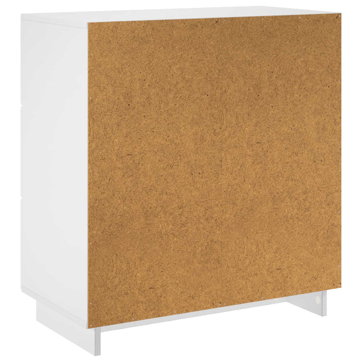 Skænk Hvid 70 x 38 x 75 cm Konstrueret træ