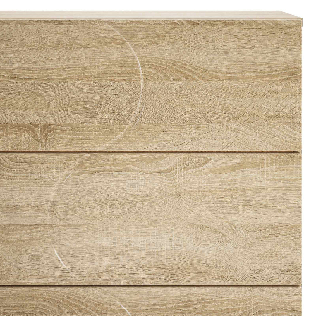 Skænk Sonoma-eg 70 x 38 x 75 cm Konstrueret træ