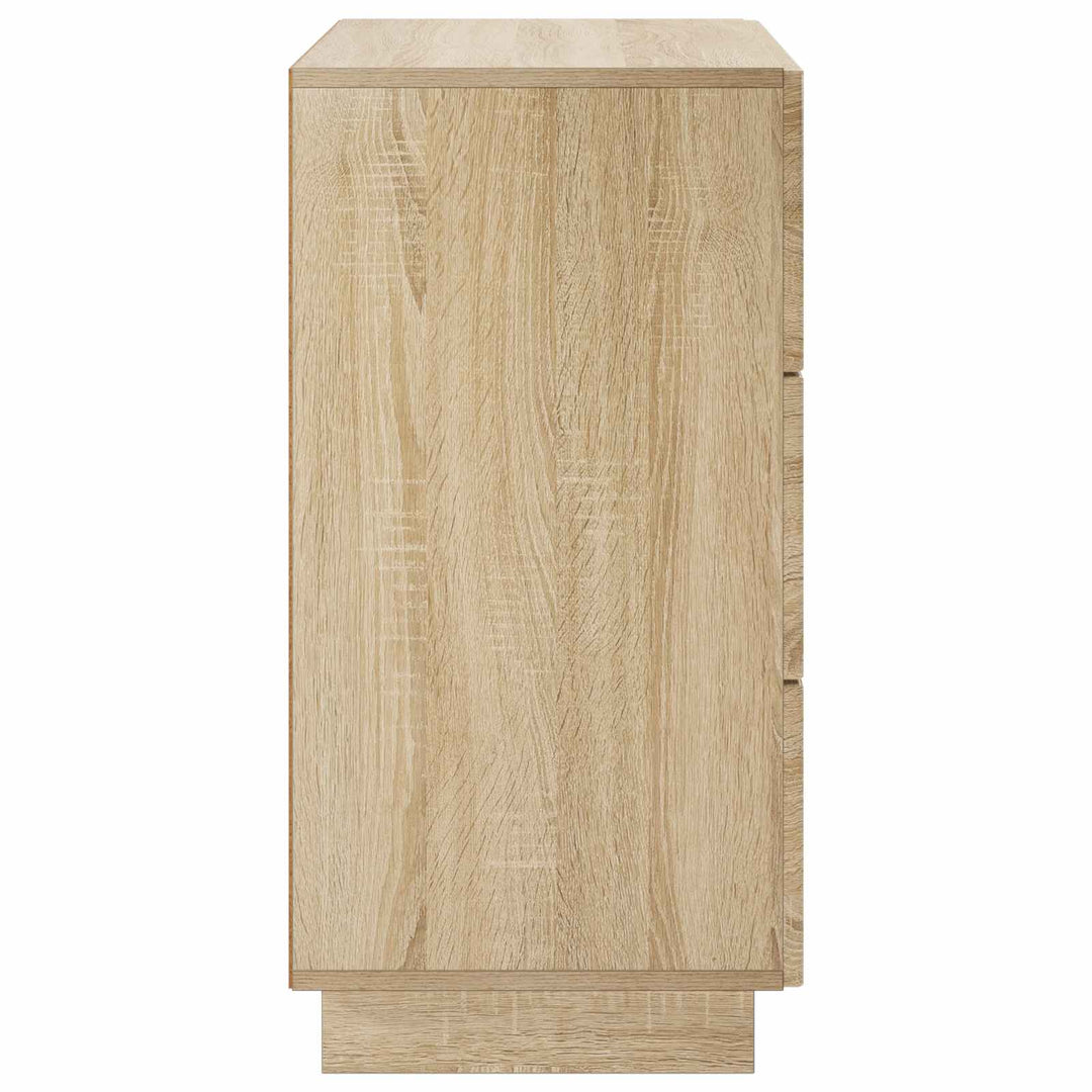 Skænk Sonoma-eg 70 x 38 x 75 cm Konstrueret træ