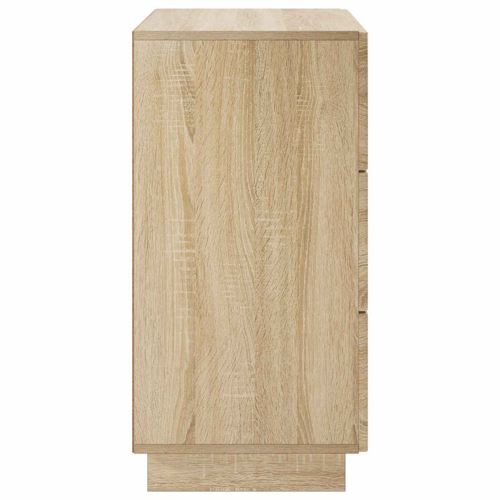 Skænk Sonoma-eg 70 x 38 x 75 cm Konstrueret træ