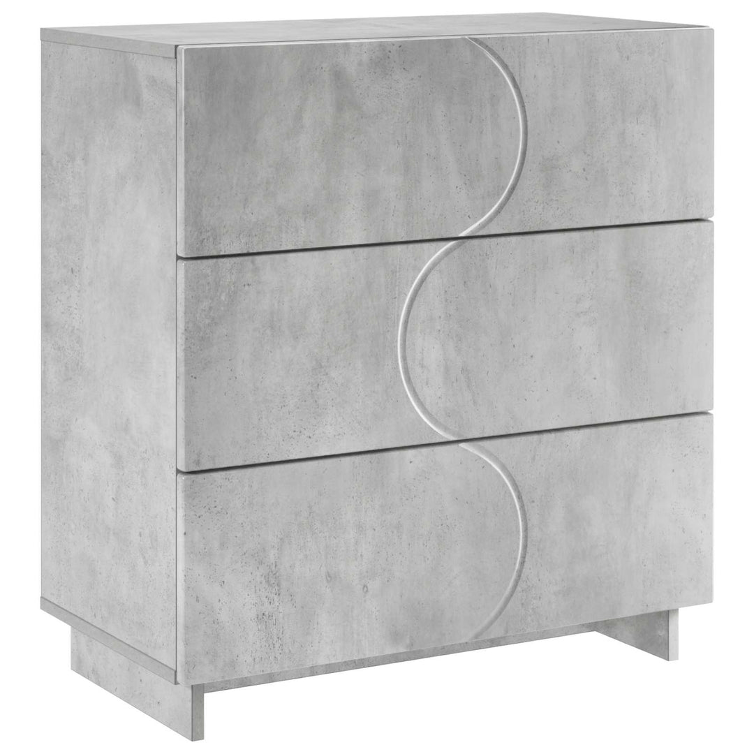 Skænk Betongrå 70 x 38 x 75 cm Konstrueret træ