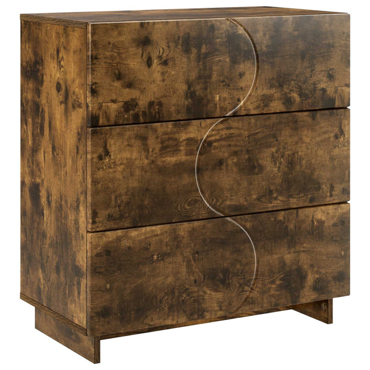 Skænk Røget eg 70 x 38 x 75 cm Konstrueret træ