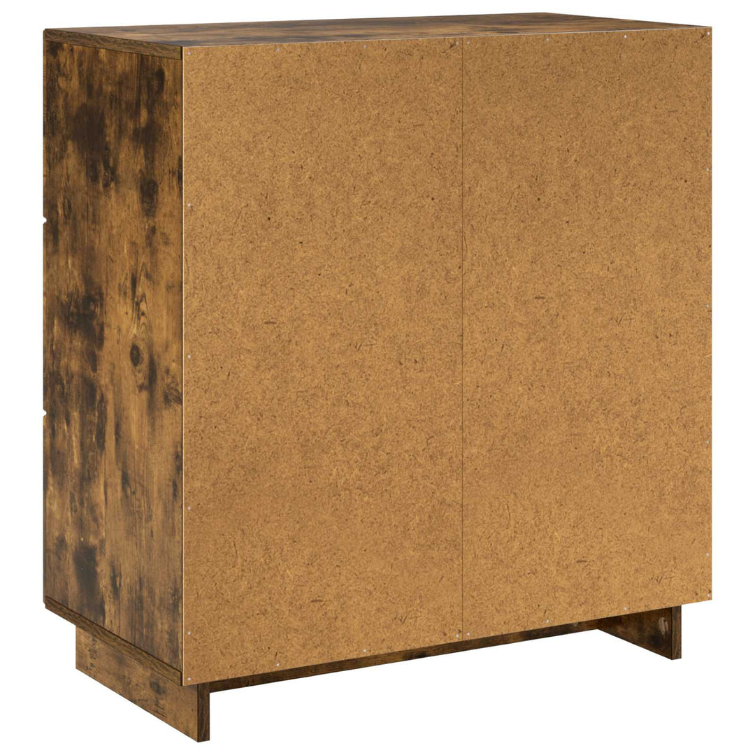 Skænk Røget eg 70 x 38 x 75 cm Konstrueret træ