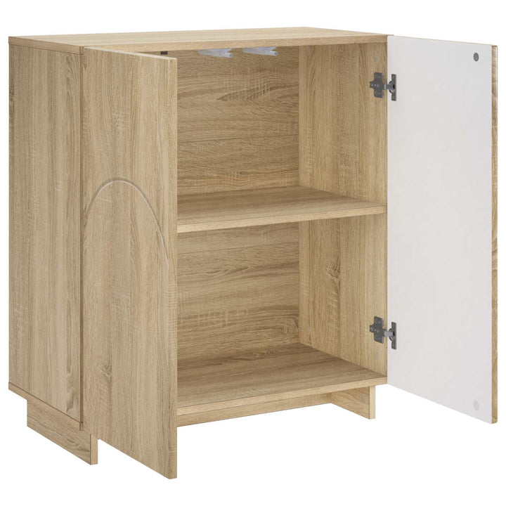 Skænk Sonoma-eg 67 x 34,5 x 75 cm Konstrueret træ