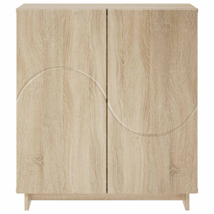 Skænk Sonoma-eg 67 x 34,5 x 75 cm Konstrueret træ