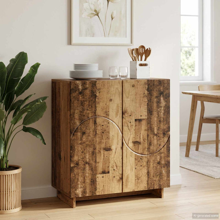 Skænk Gammelt træ 67 x 34,5 x 75 cm Konstrueret træ