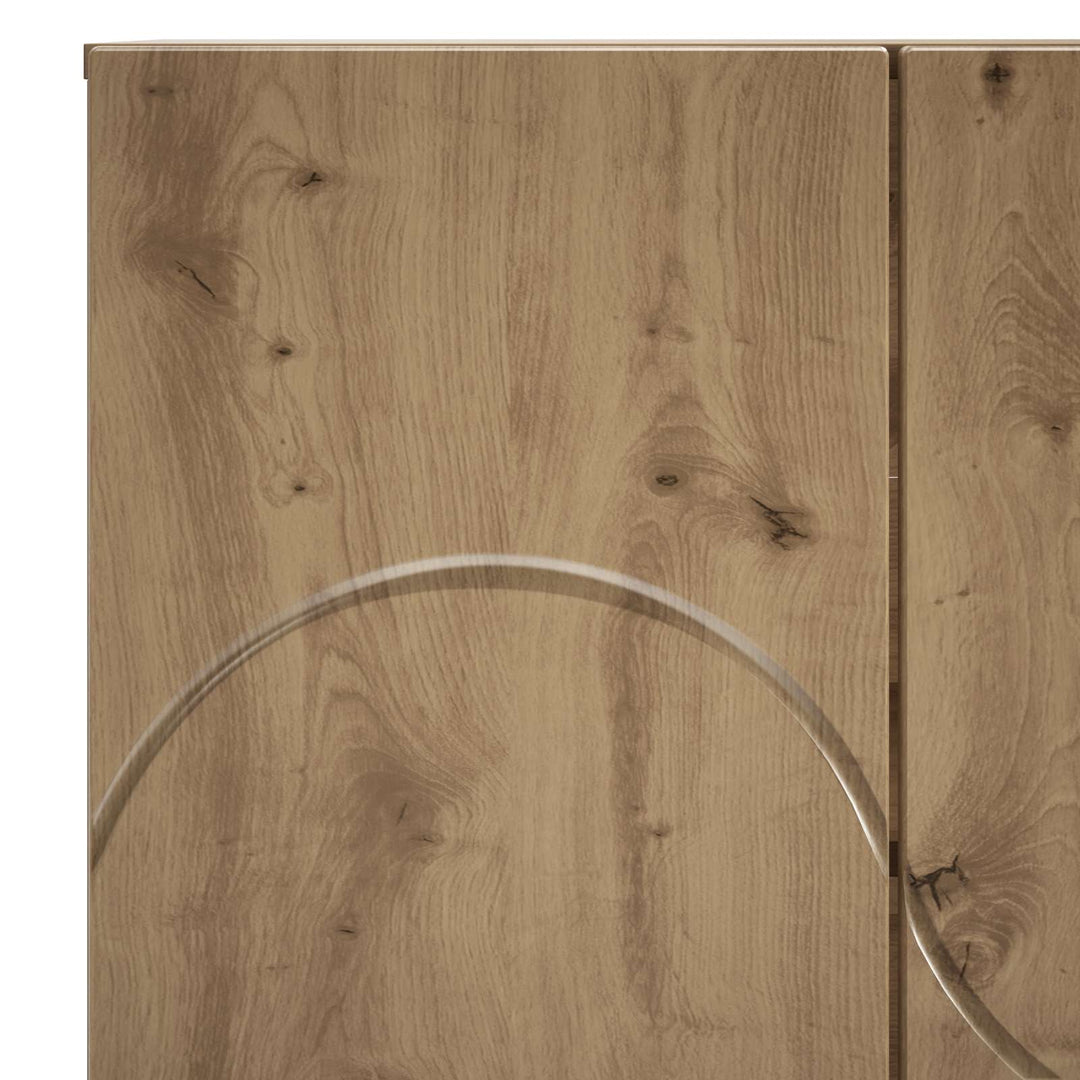 Skænk Artisan-eg 67 x 34,5 x 75 cm Konstrueret træ