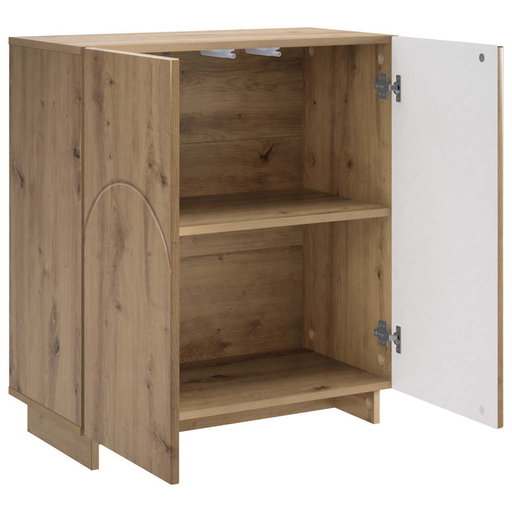 Skænk Artisan-eg 67 x 34,5 x 75 cm Konstrueret træ