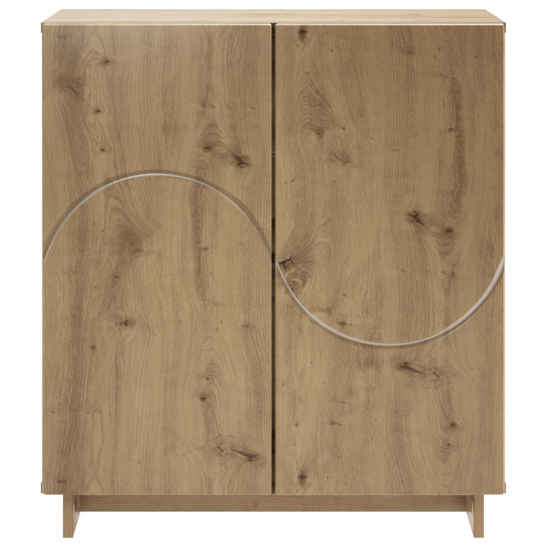Skænk Artisan-eg 67 x 34,5 x 75 cm Konstrueret træ
