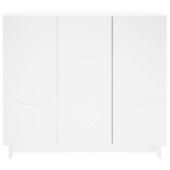 Sideboard Hvid 85.5 x 31 x 75 cm Konstrueret træ