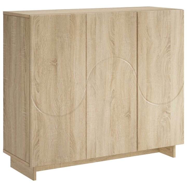 Sideboard Sonoma-eg 85.5 x 31 x 75 cm Konstrueret træ