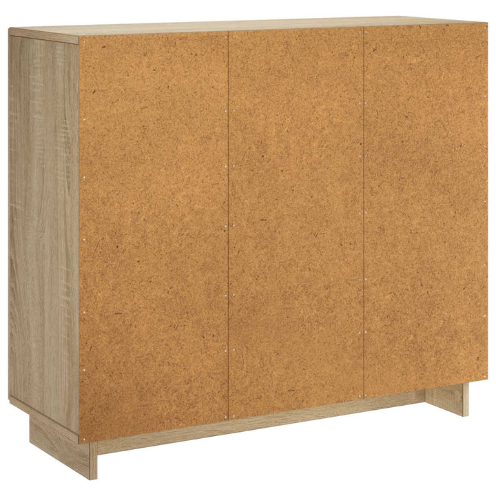 Sideboard Sonoma-eg 85.5 x 31 x 75 cm Konstrueret træ