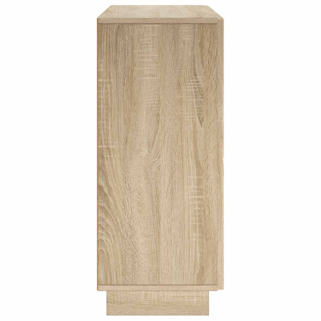 Sideboard Sonoma-eg 85.5 x 31 x 75 cm Konstrueret træ