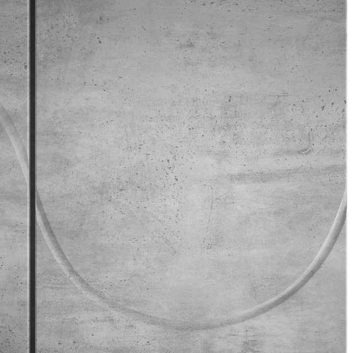 Sideboard Betongrå 85.5 x 31 x 75 cm Konstrueret træ