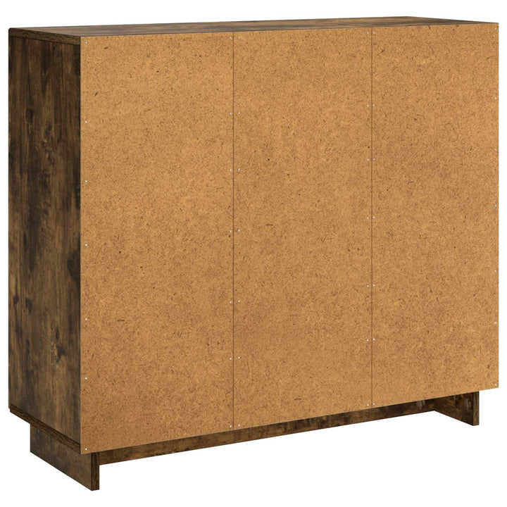 Sideboard Røget eg 85.5 x 31 x 75 cm Konstrueret træ