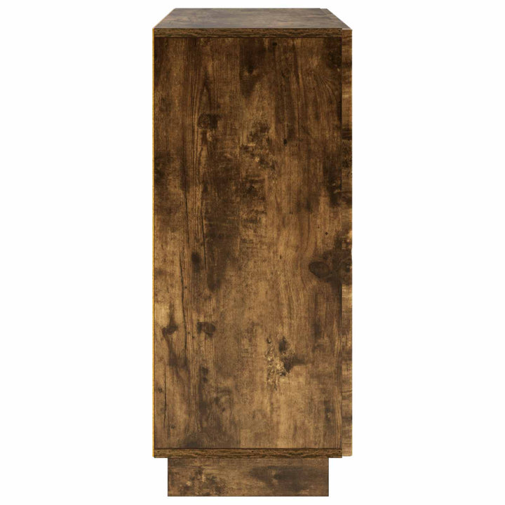 Sideboard Røget eg 85.5 x 31 x 75 cm Konstrueret træ