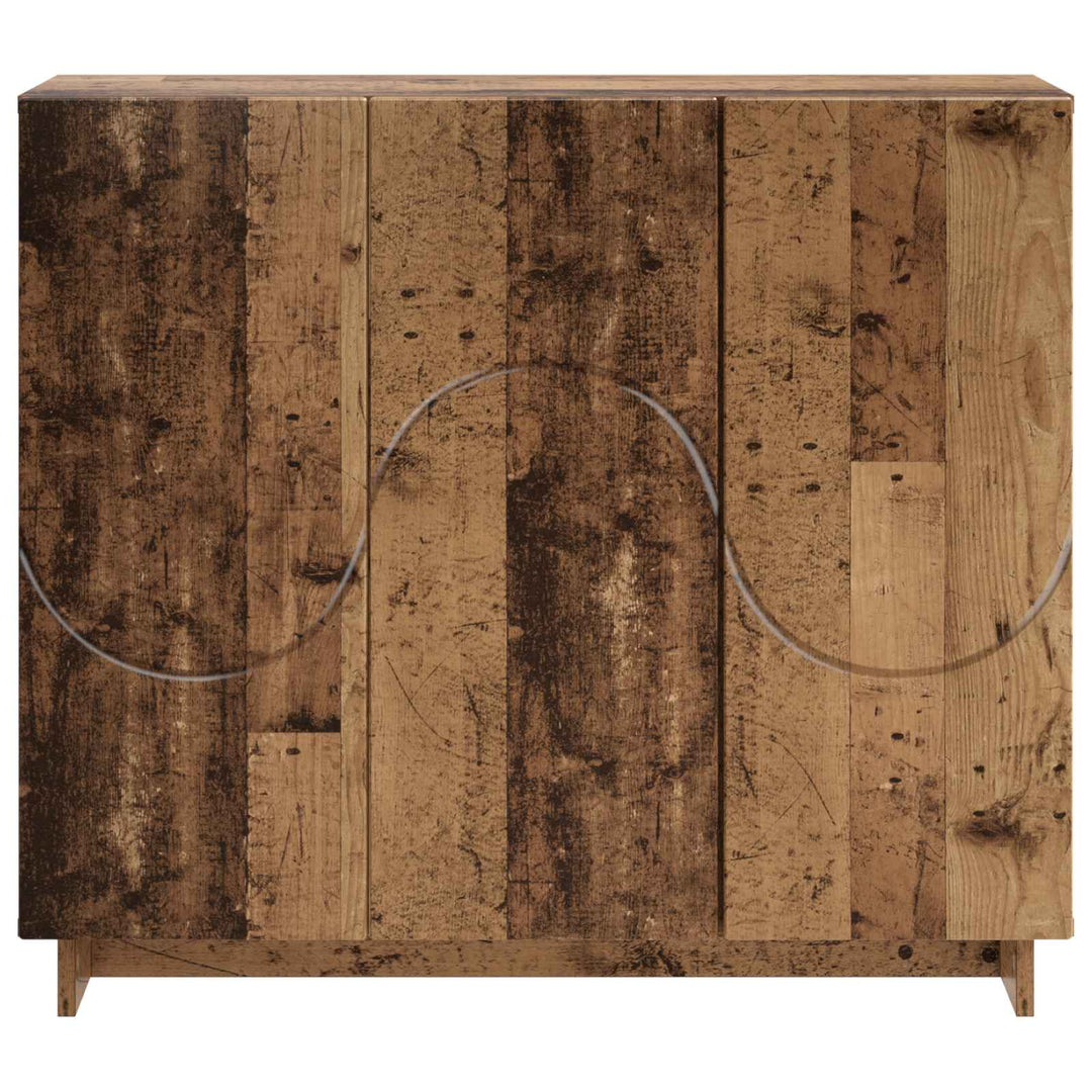 Sideboard Gammelt træ 85.5 x 31 x 75 cm Konstrueret træ