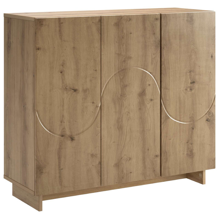 Sideboard Artisan-eg 85.5 x 31 x 75 cm Konstrueret træ