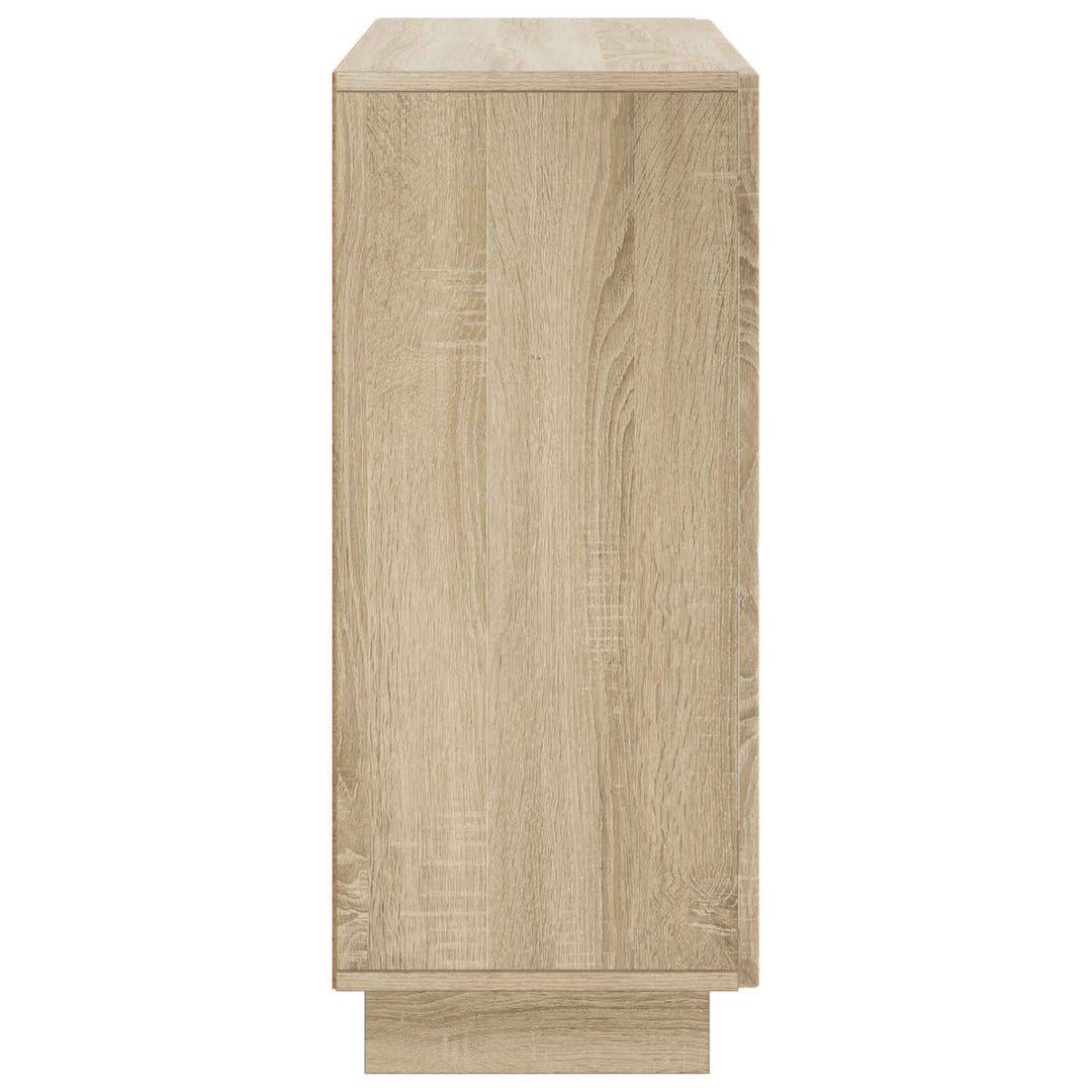 Sideboard Sonoma-eg 85.5 x 31 x 75 cm Konstrueret træ