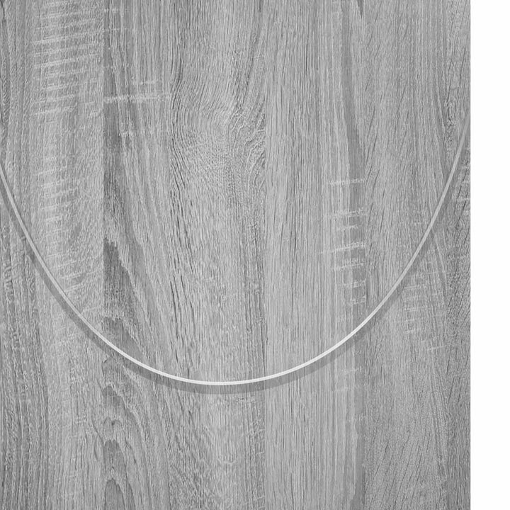Sideboard Grå Sonoma 85.5 x 31 x 75 cm Konstrueret træ