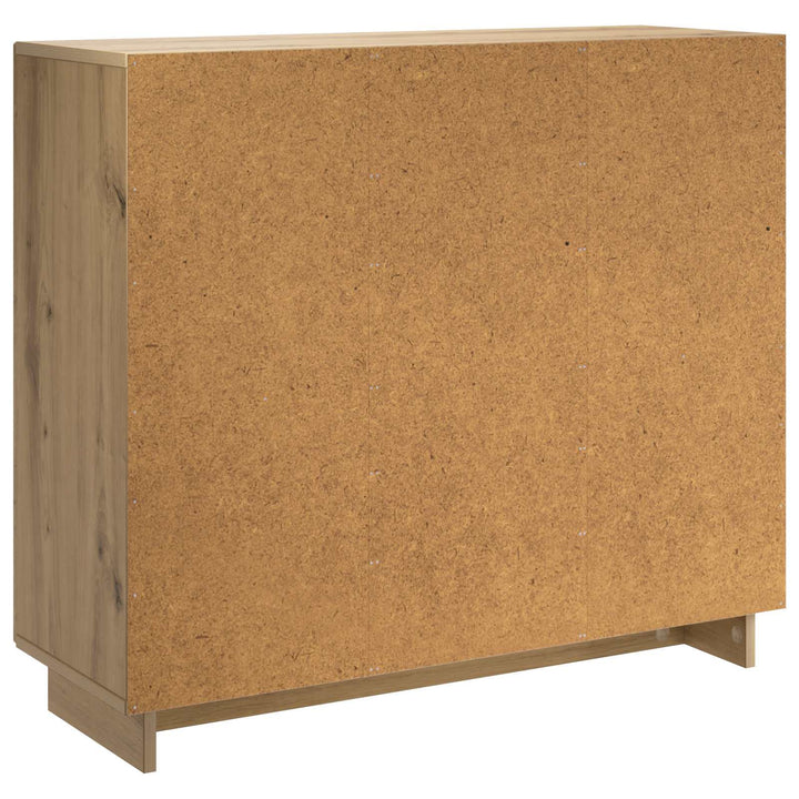 Sideboard Artisan-eg 85.5 x 31 x 75 cm Konstrueret træ