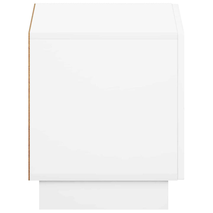 TV-bord 60 x 34.5 x 40 cm Hvid Konstrueret træ