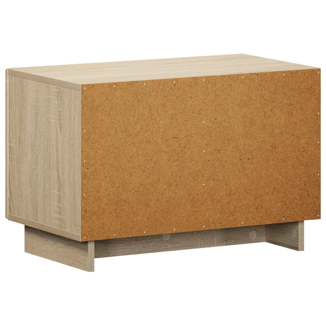 TV-bord 60 x 34.5 x 40 cm Sonoma-eg Konstrueret træ