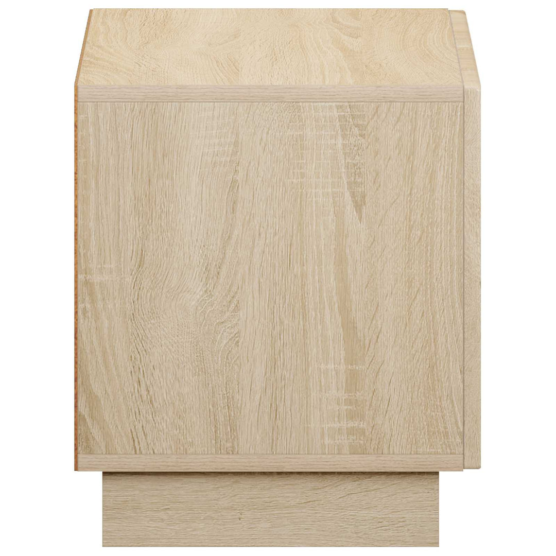 TV-bord 60 x 34.5 x 40 cm Sonoma-eg Konstrueret træ