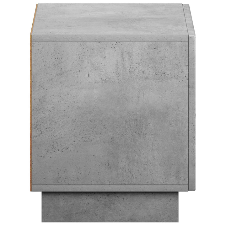 TV-bord 60 x 34.5 x 40 cm Betongrå Konstrueret træ
