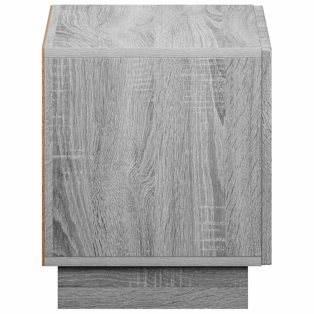 TV-bord 60 x 34.5 x 40 cm Grå Sonoma Konstrueret træ