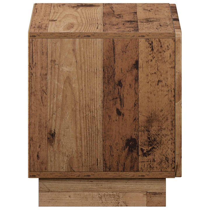 TV-bord 60 x 34.5 x 40 cm Gammelt træ Konstrueret træ