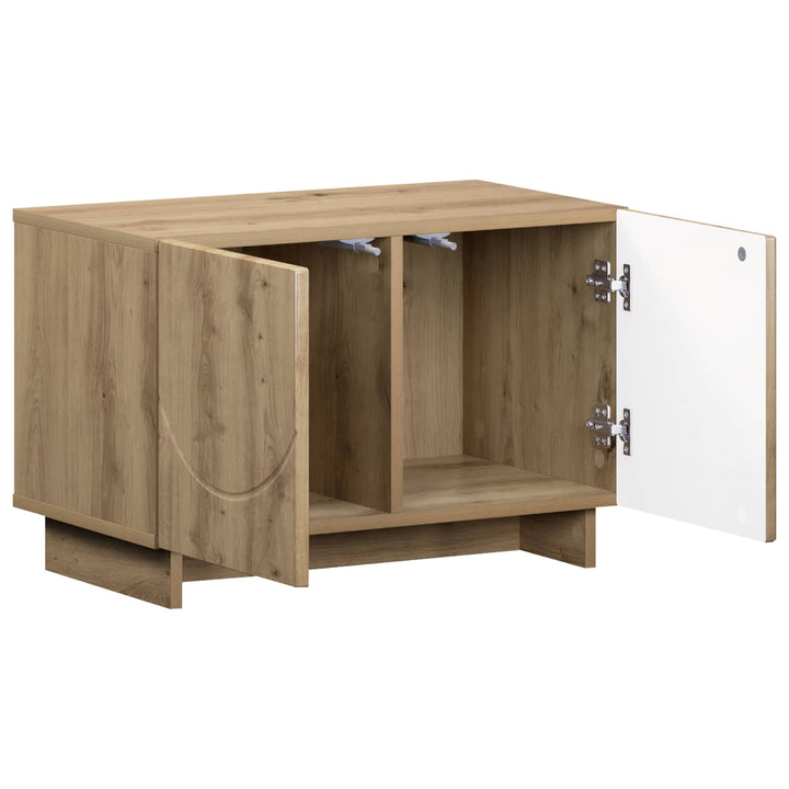 TV-bord 60 x 34.5 x 40 cm Artisan-eg Konstrueret træ