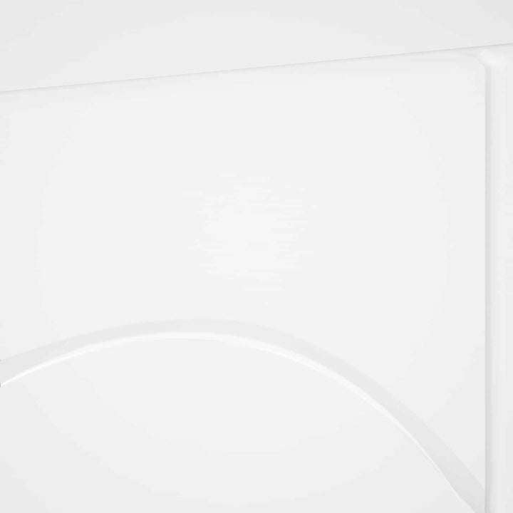 TV-bord 90 x 34.5 x 40 cm Hvid Konstrueret træ