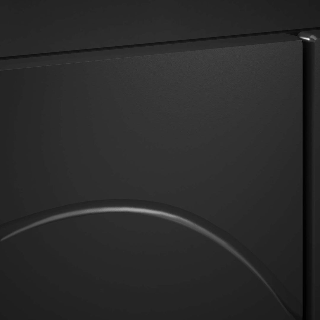 TV-bord 90 x 34.5 x 40 cm Sort Konstrueret træ