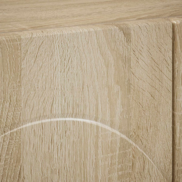 TV-bord 90 x 34.5 x 40 cm Sonoma-eg Konstrueret træ