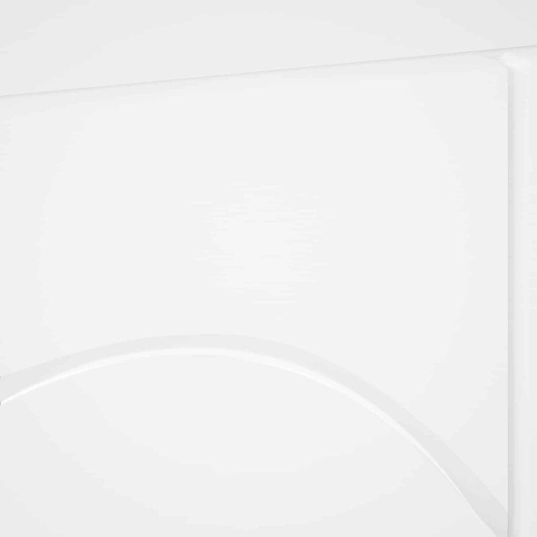 TV-bord 90 x 34.5 x 40 cm Hvid højglans Konstrueret træ