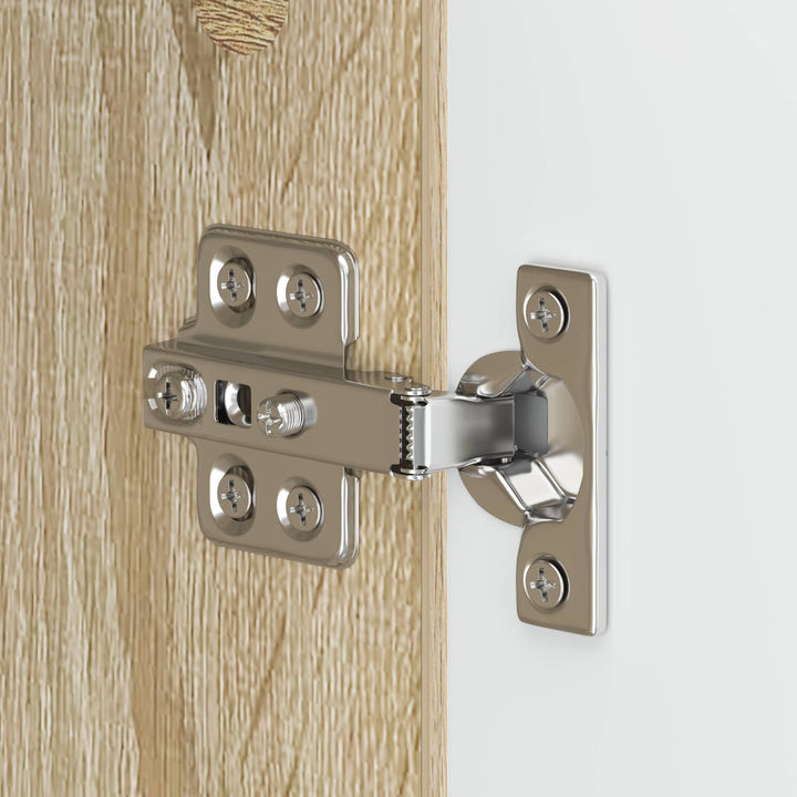 TV-bord 140 x 34.5 x 40 cm Sonoma-eg Konstrueret træ