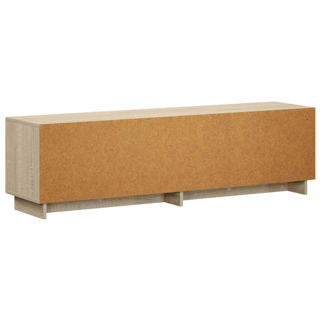 TV-bord 140 x 34.5 x 40 cm Sonoma-eg Konstrueret træ