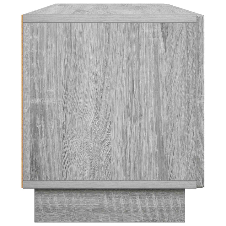 TV-bord 140 x 34.5 x 40 cm Grå Sonoma Konstrueret træ