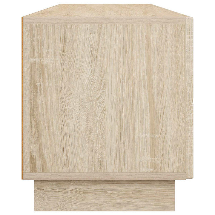 TV-bord 180 x 34,5 x 40 cm Sonoma-eg Konstrueret træ