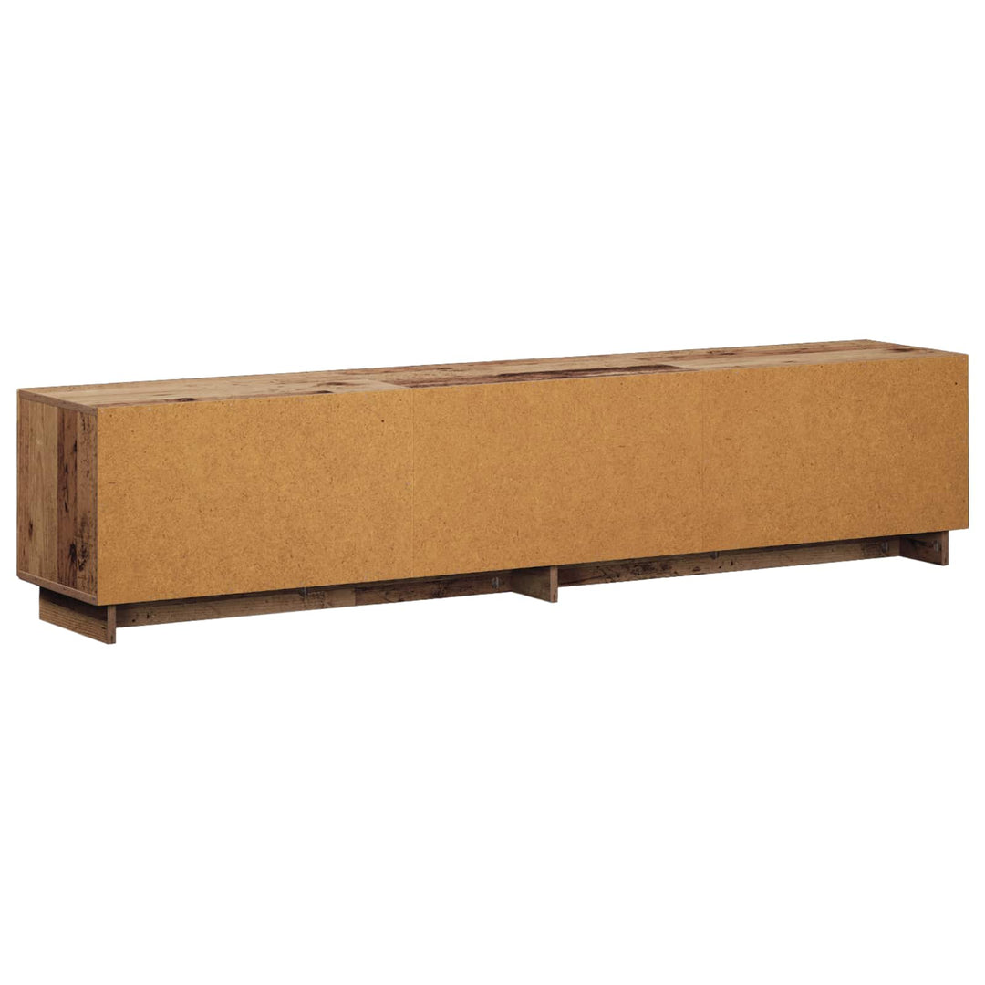 TV-bord 179,5 x 34,5 x 40 cm Gammelt træ Konstrueret træ