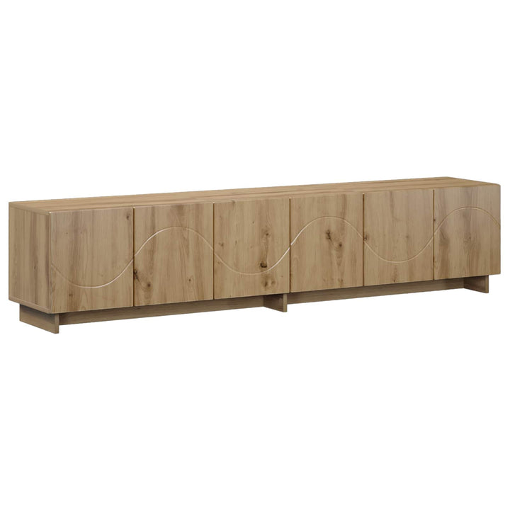 TV-bord 180 x 34,5 x 40 cm Artisan-eg Konstrueret træ