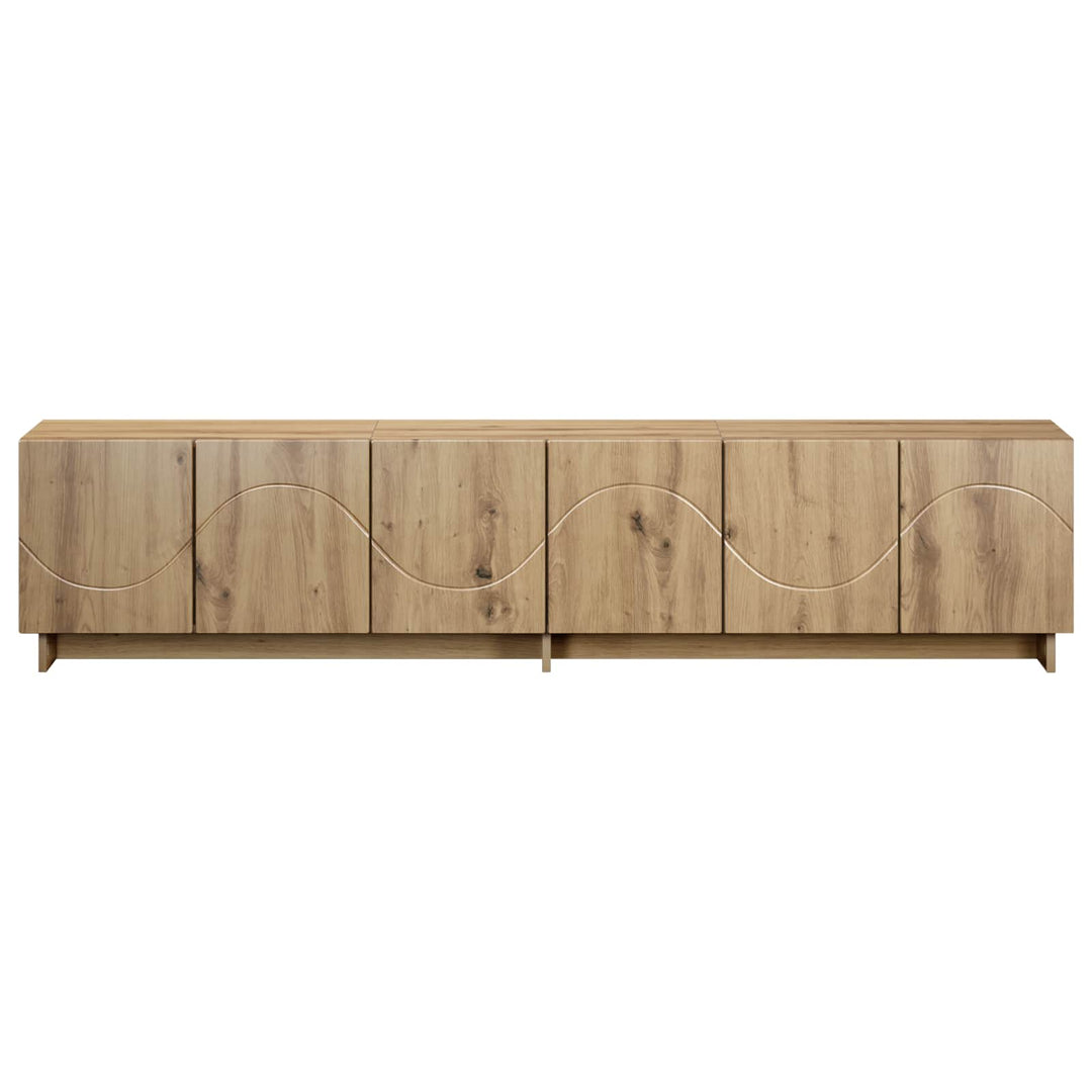 TV-bord 180 x 34,5 x 40 cm Artisan-eg Konstrueret træ