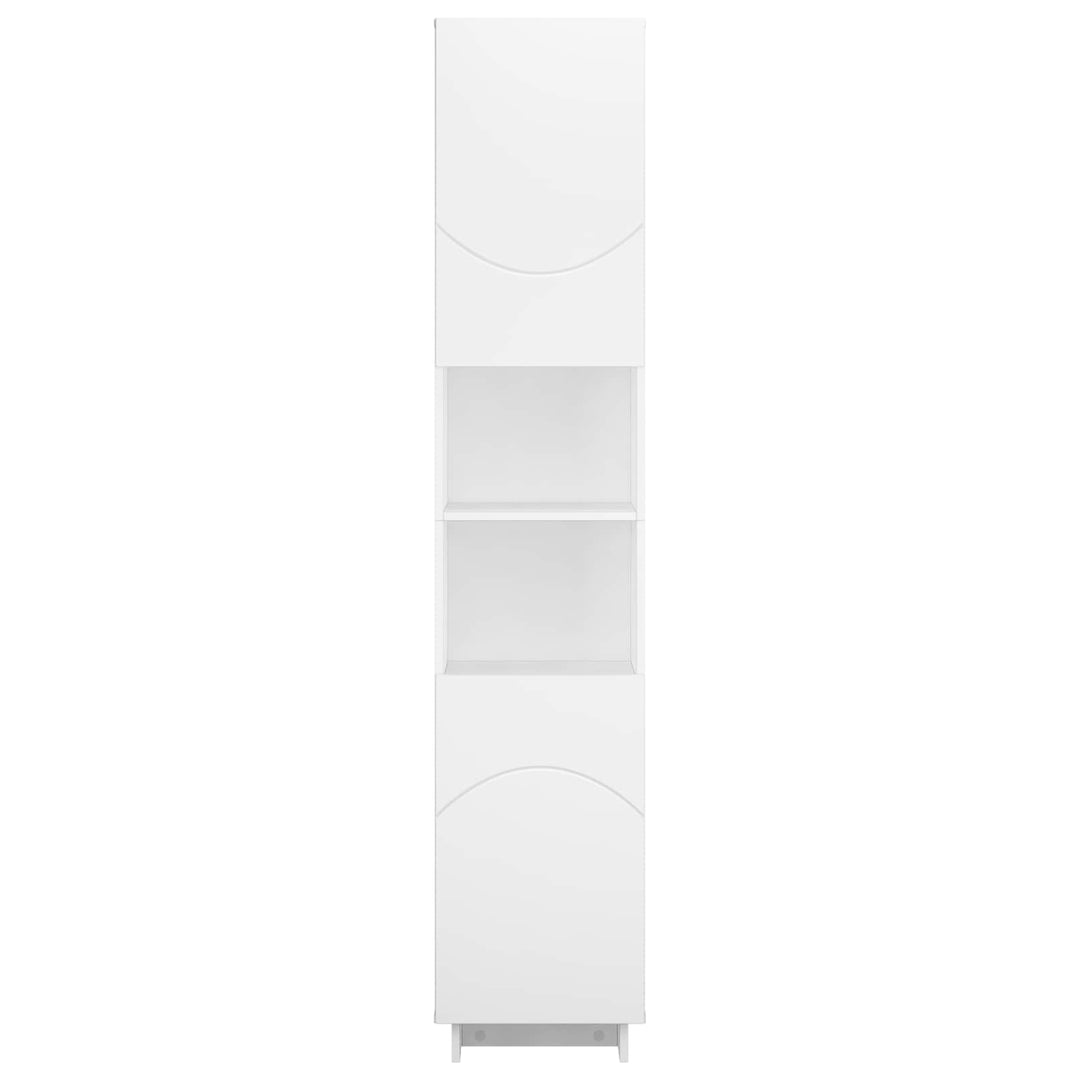 Badeværelsesskab Hvid 36.5 x 38 x 180 cm Konstrueret træ