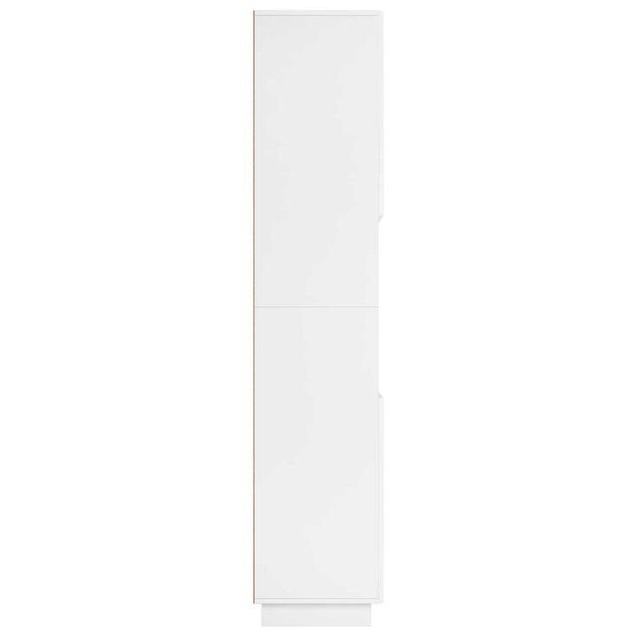 Badeværelsesskab Hvid 36.5 x 38 x 180 cm Konstrueret træ