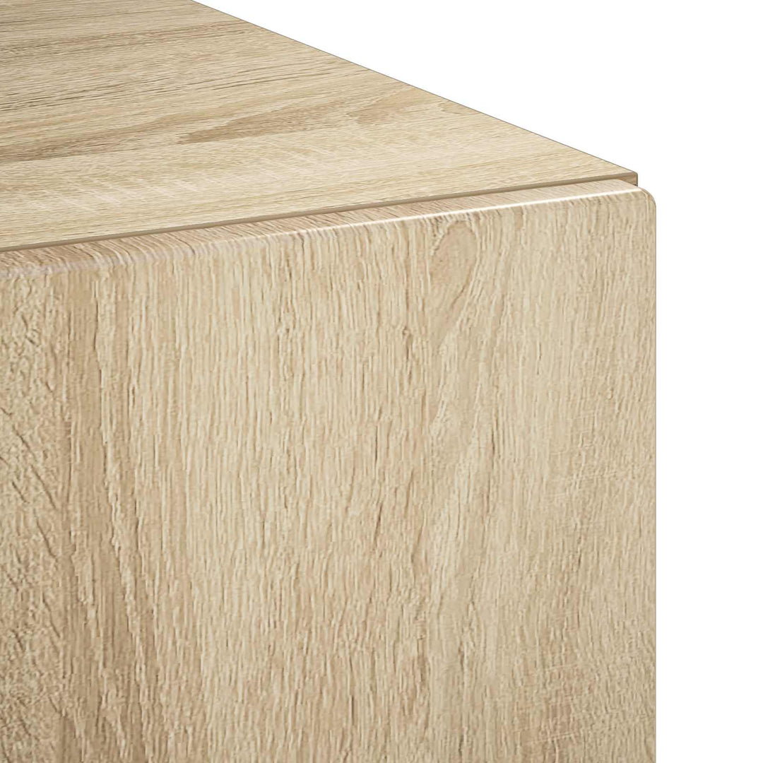 Badeværelsesskab Sonoma-eg 36.5 x 38 x 180 cm Konstrueret træ