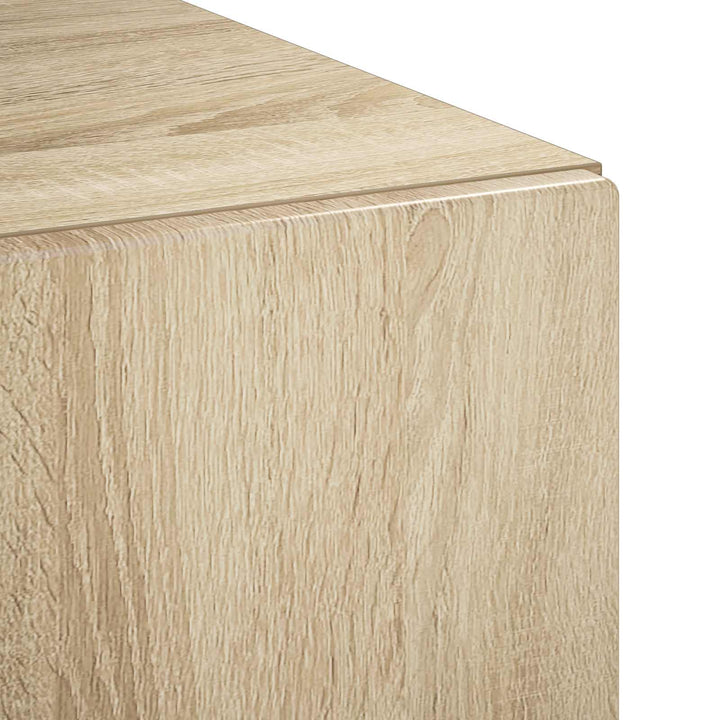 Badeværelsesskab Sonoma-eg 36.5 x 38 x 180 cm Konstrueret træ