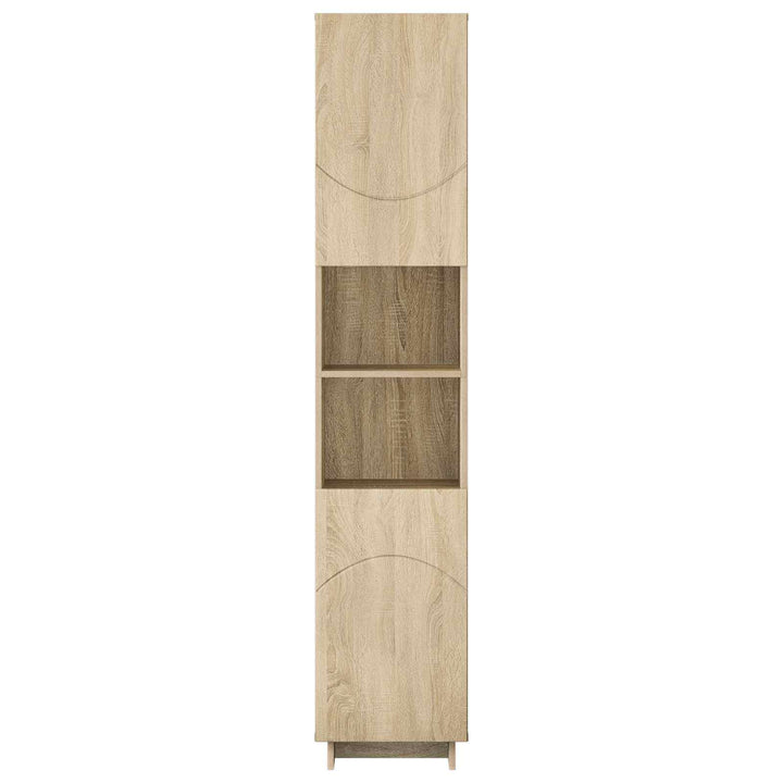 Badeværelsesskab Sonoma-eg 36.5 x 38 x 180 cm Konstrueret træ