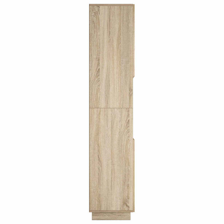 Badeværelsesskab Sonoma-eg 36.5 x 38 x 180 cm Konstrueret træ