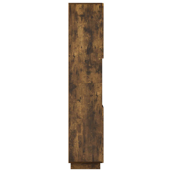 Badeværelsesskab Røget eg 36.5 x 38 x 180 cm Konstrueret træ